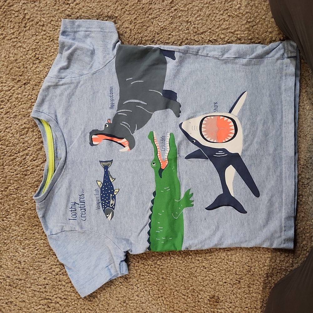 Mini Boden Toothy Creatures T-Shirt